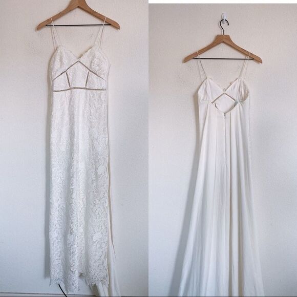 Self-Portrait Angelica Bridal Maxi Dress - Picture 9 of 12